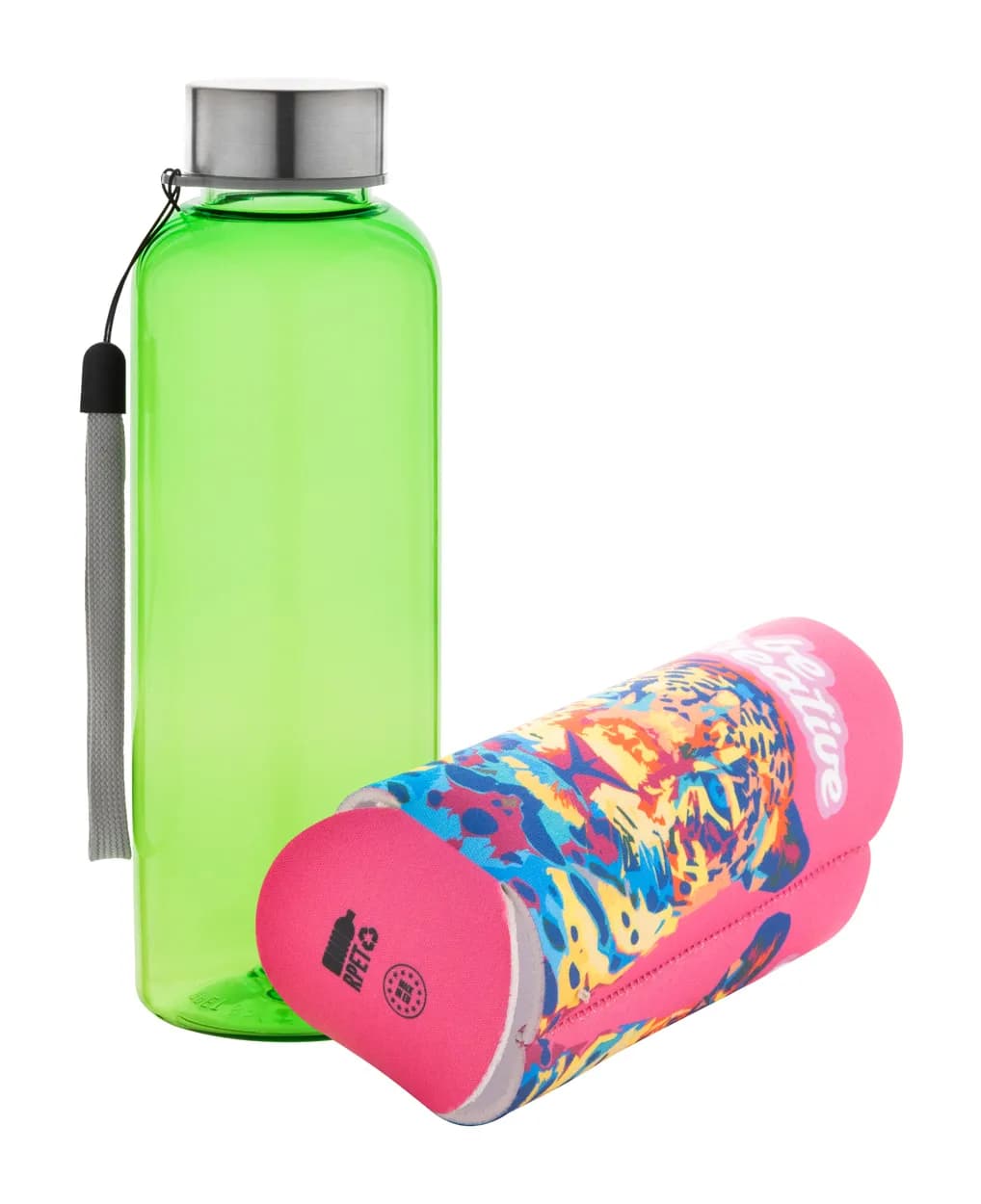 RPET Flasche - Pemba Creative - grün (-07)