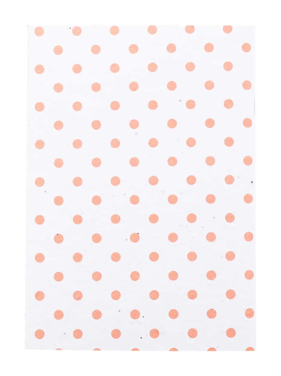 individuelles Saatpapier-Notizbuch - CreaNote A5 Seed - weiß