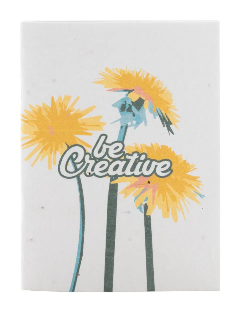 individuelles Saatpapier-Notizbuch - CreaNote Plus A6 Seed - weiß