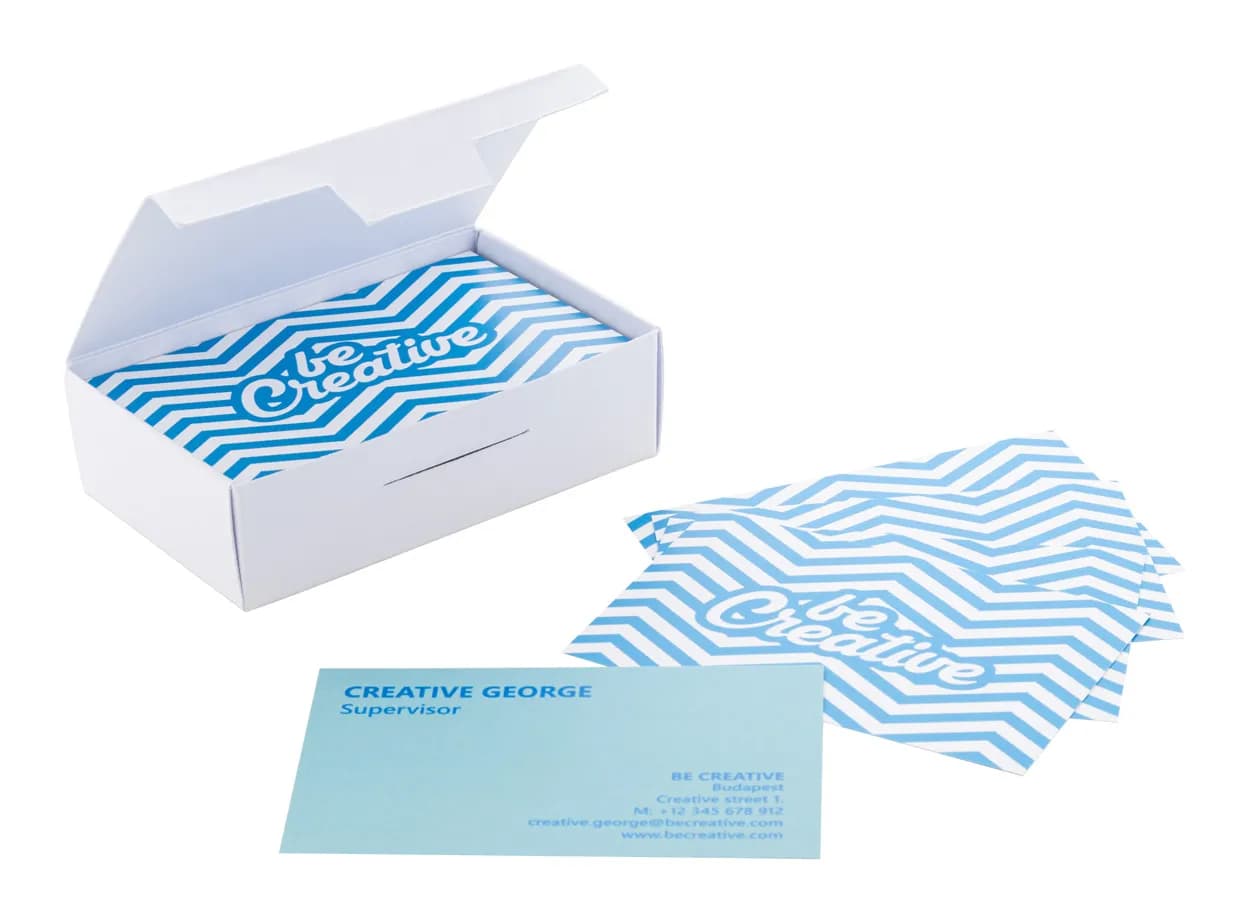 Individuelle, reißfeste Visitenkarten - Visicard Safe - weiß