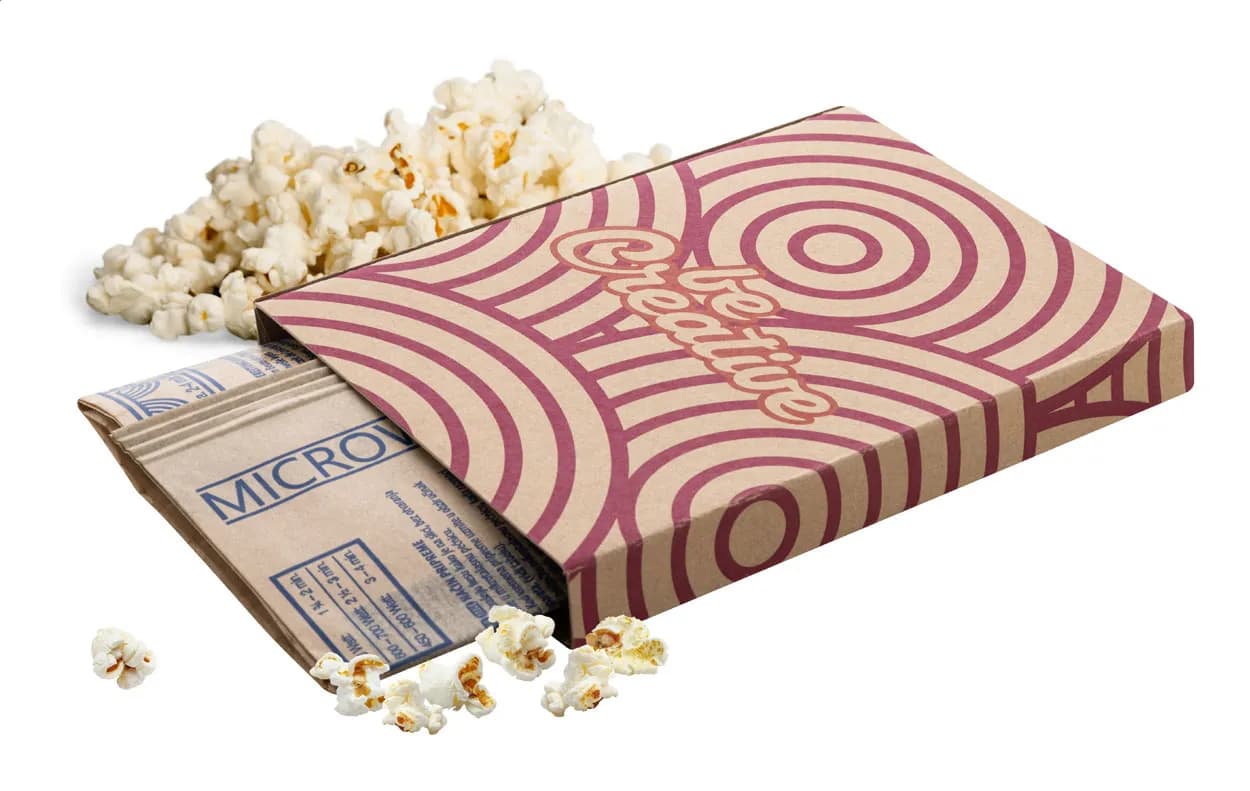 Mikrowellen-Popcorn - CreaPop Eco - natur