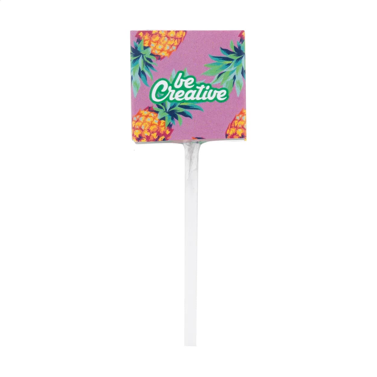 Individueller Lutscher - CreaLick - weiß