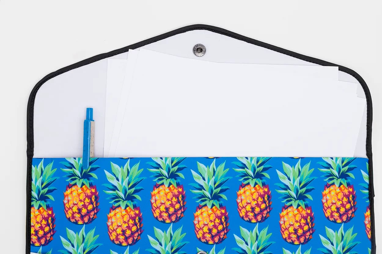 Individual document laptop bag RPET - Compack - schwarz (-10)