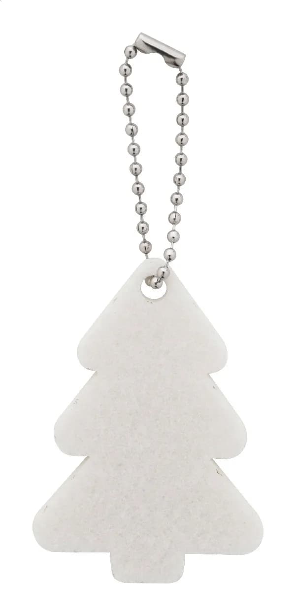 Schlüsselanhänger Weihnachten, Stern - CreaFelt Key Xmas - weiß (-B)