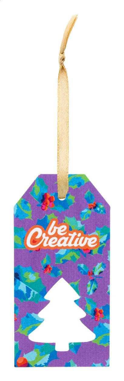 Geschenkanhänger, Stern - PrinTag Plus - weiß (-B)