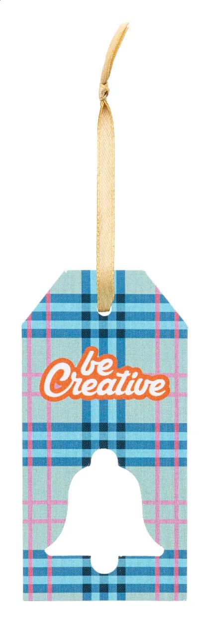 Geschenkanhänger, Stern - PrinTag Plus - weiß (-C)