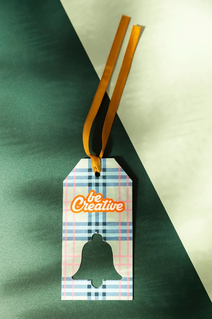 Geschenkanhänger, Stern - PrinTag Plus - weiß (-C)