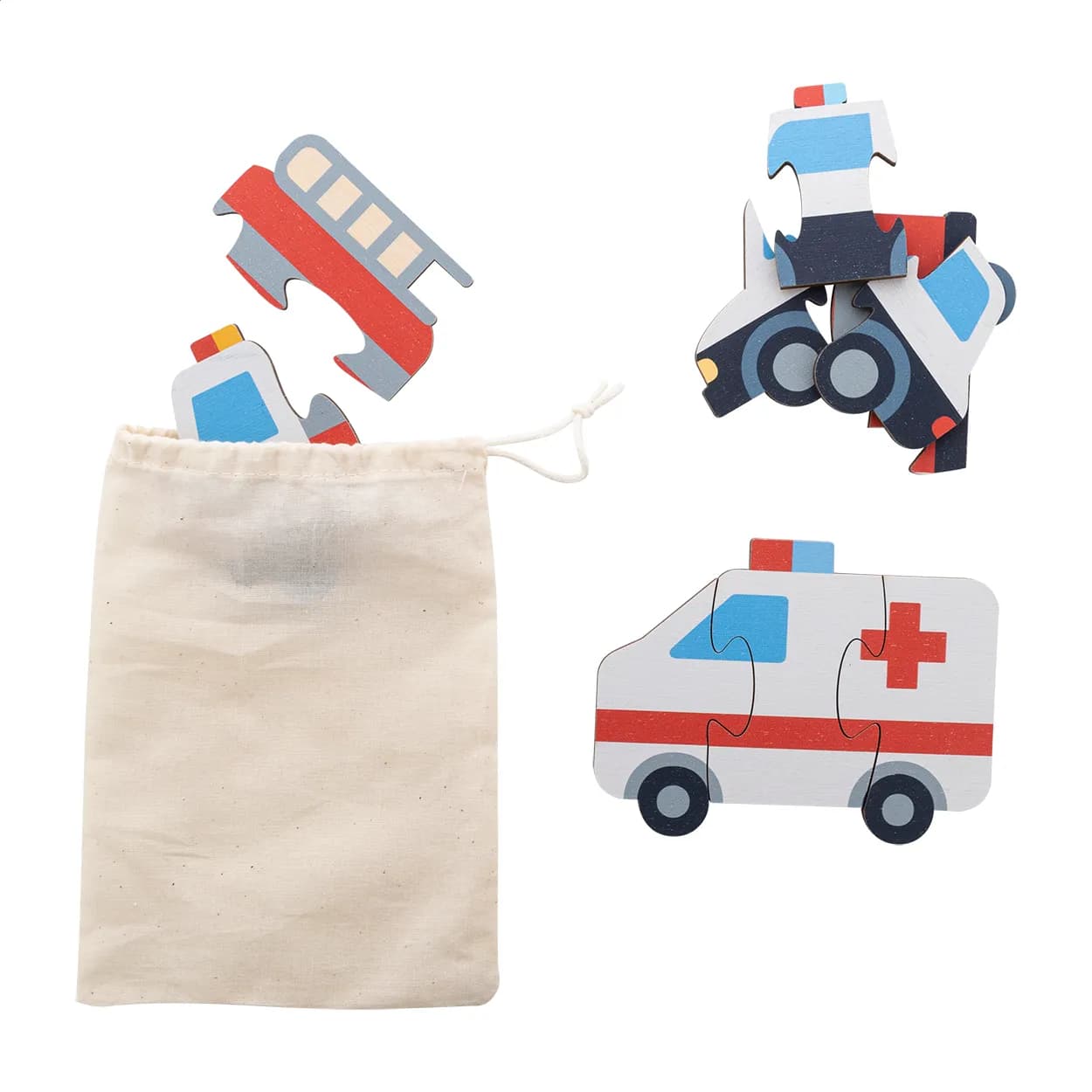 Puzzlespiel, Tiere - Zoofrik - mehrfarbig (-B)