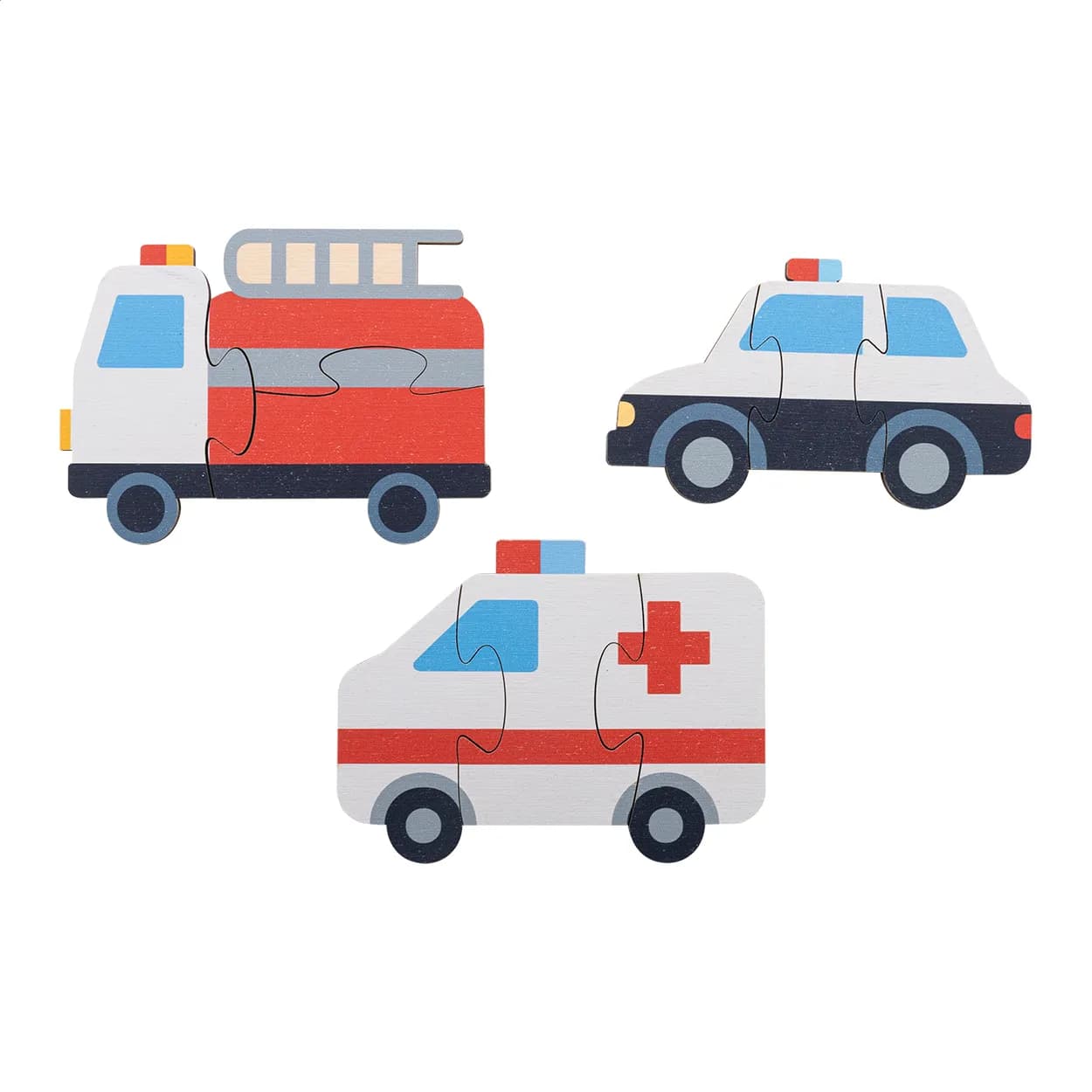 Puzzlespiel, Tiere - Zoofrik - mehrfarbig (-B)