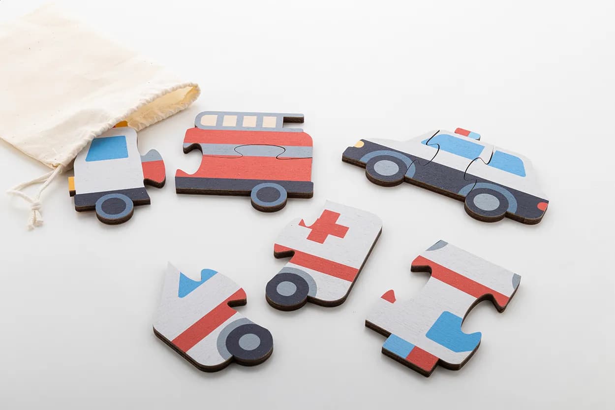 Puzzlespiel, Tiere - Zoofrik - mehrfarbig (-B)