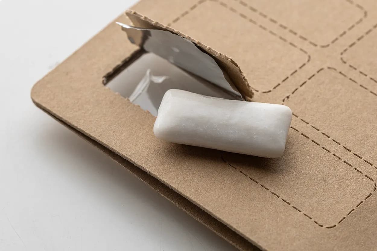 Kaugummi in individueller Verpackung - CreaChew Deluxe Eco - natur