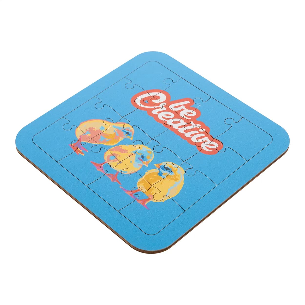 Individuelles Holzpuzzle - Wozzle - natur