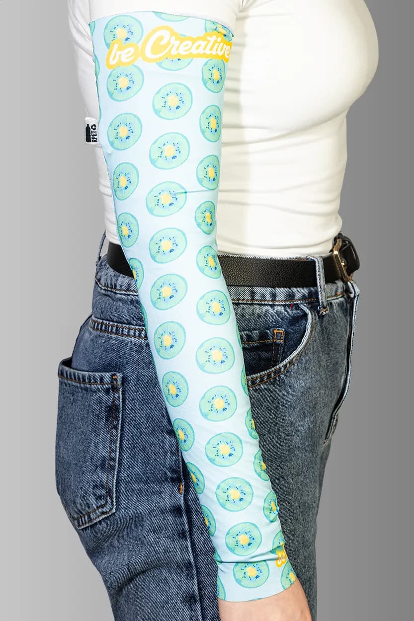 Individuelle Armstulpen - CreaLimb - weiß