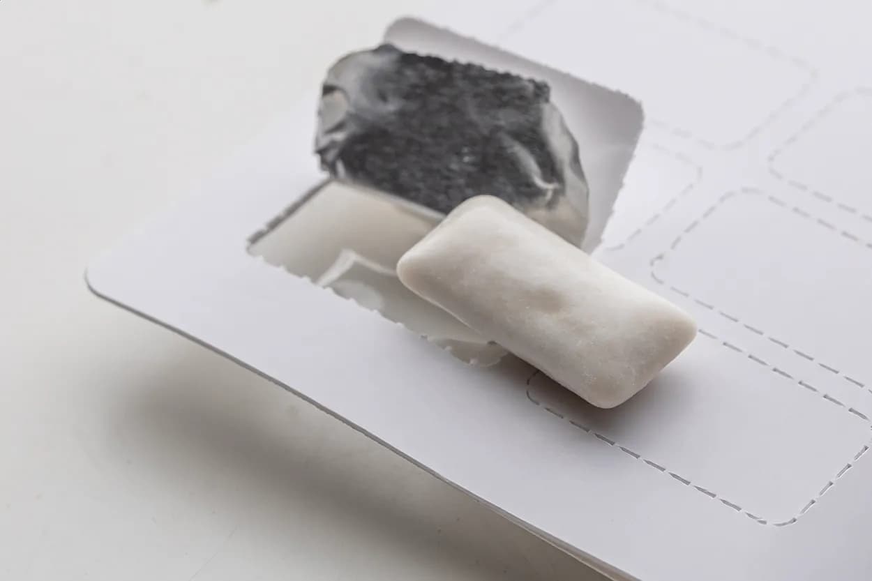 Kaugummi in individueller Verpackung - CreaChew Deluxe - weiß