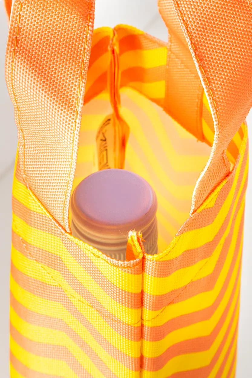 individuelle Weintasche, RPET - SuboShop Vino - weiß