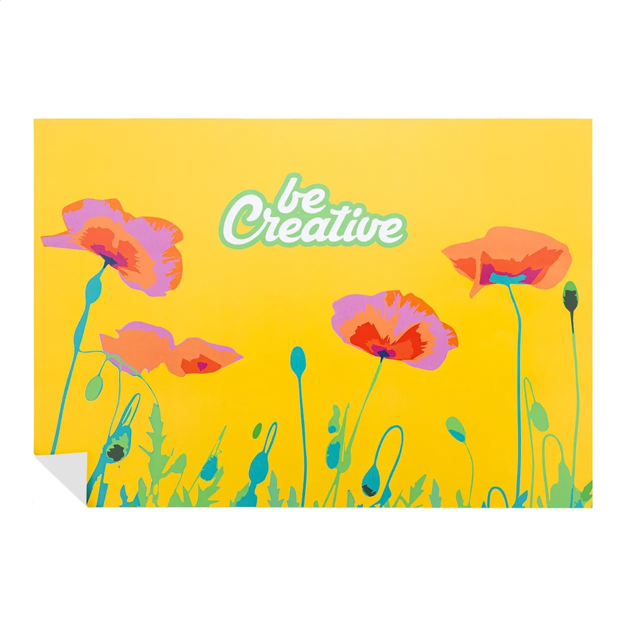 Individuelles Poster - Announce A3 - weiß