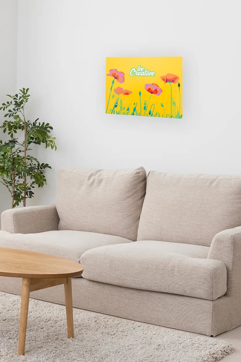 Individuelles Poster - Announce A3 - weiß