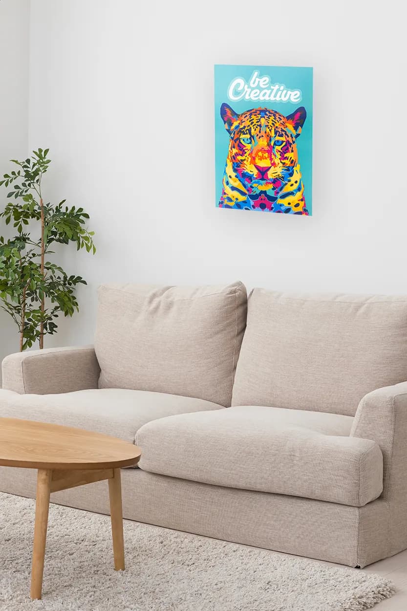 Individuelles Poster - Announce A4 - weiß