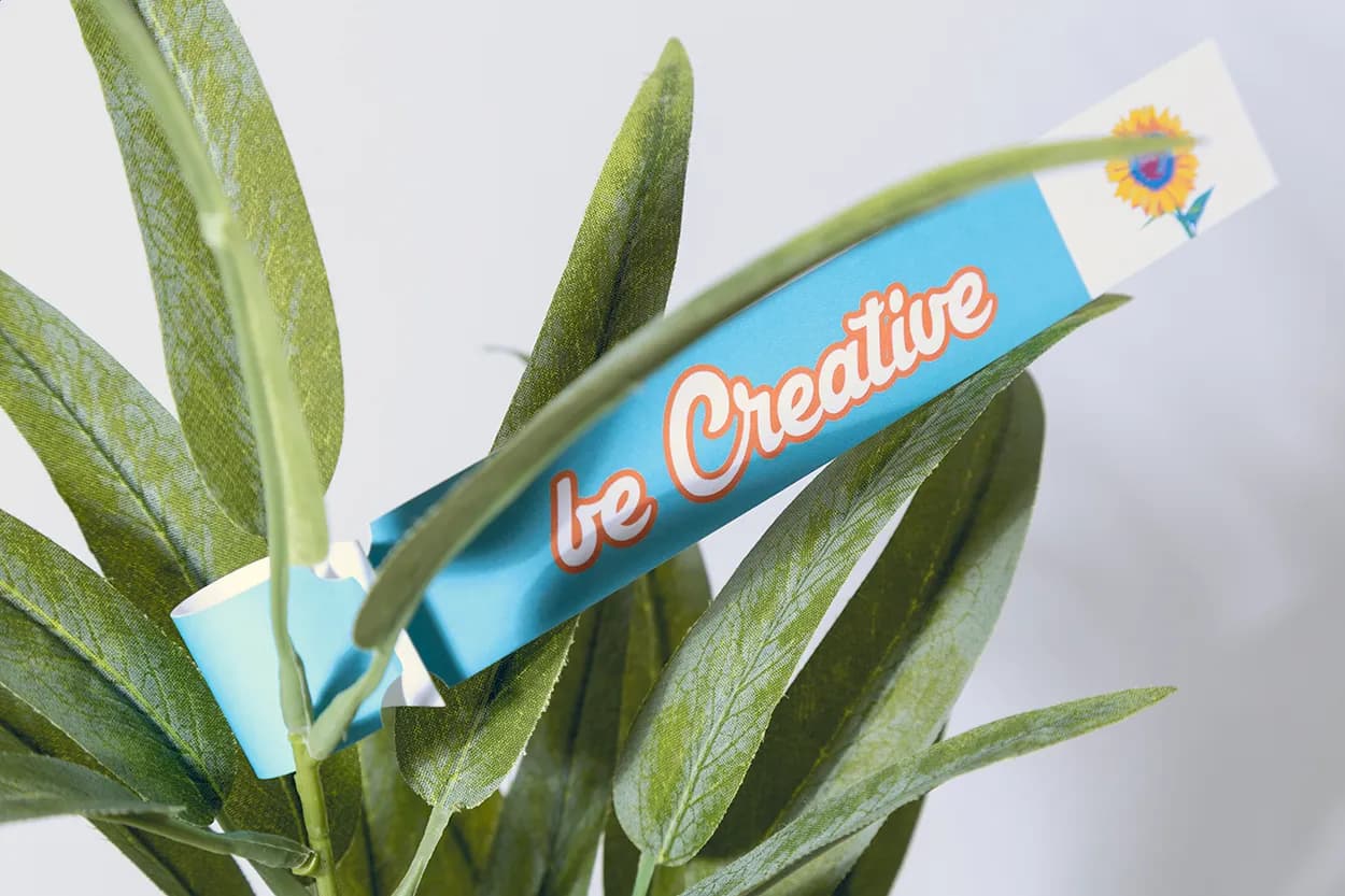 Individuelle Pflanzetiketten - PlantTag - weiß