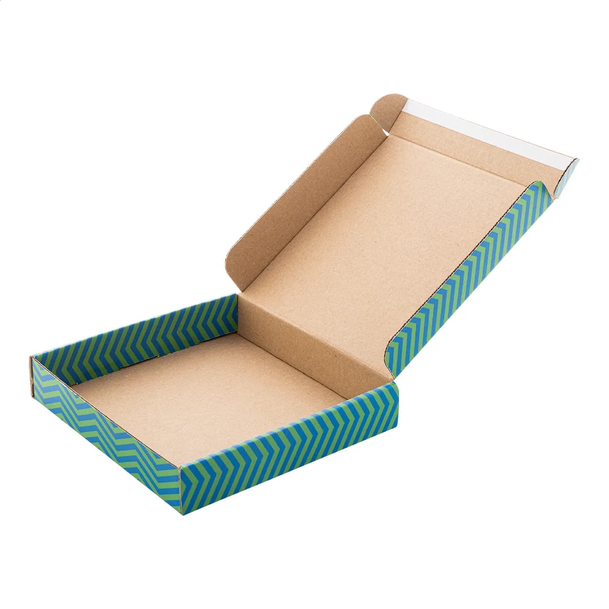 flacher Versandkarton - CreaBox Post Slim S - weiß