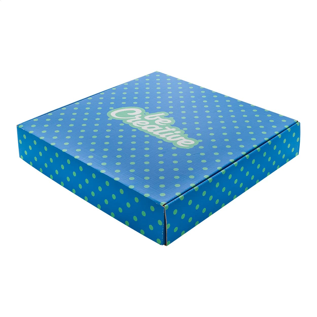 flacher Versandkarton - CreaBox Post Slim L - weiß