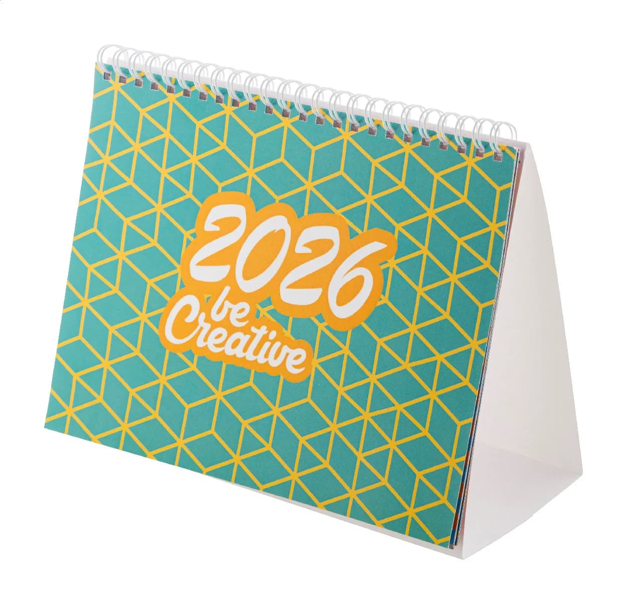 Individueller Tischkalender - CreaDate Desk - weiß