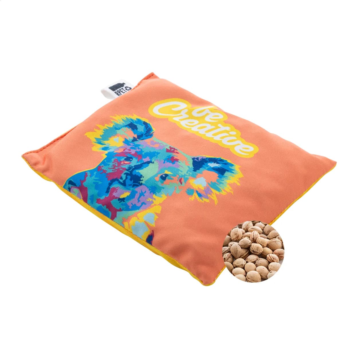 Kirschkernkissen - PitHeat - weiß