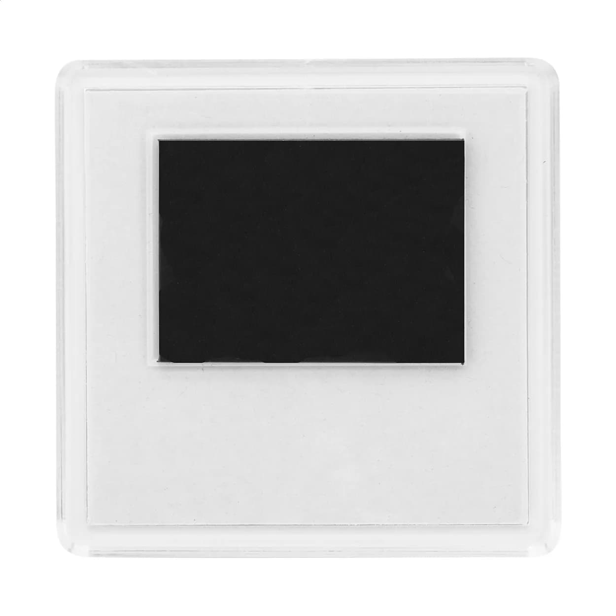 Kühlschrankmagnet - PrintMag Square - weiß