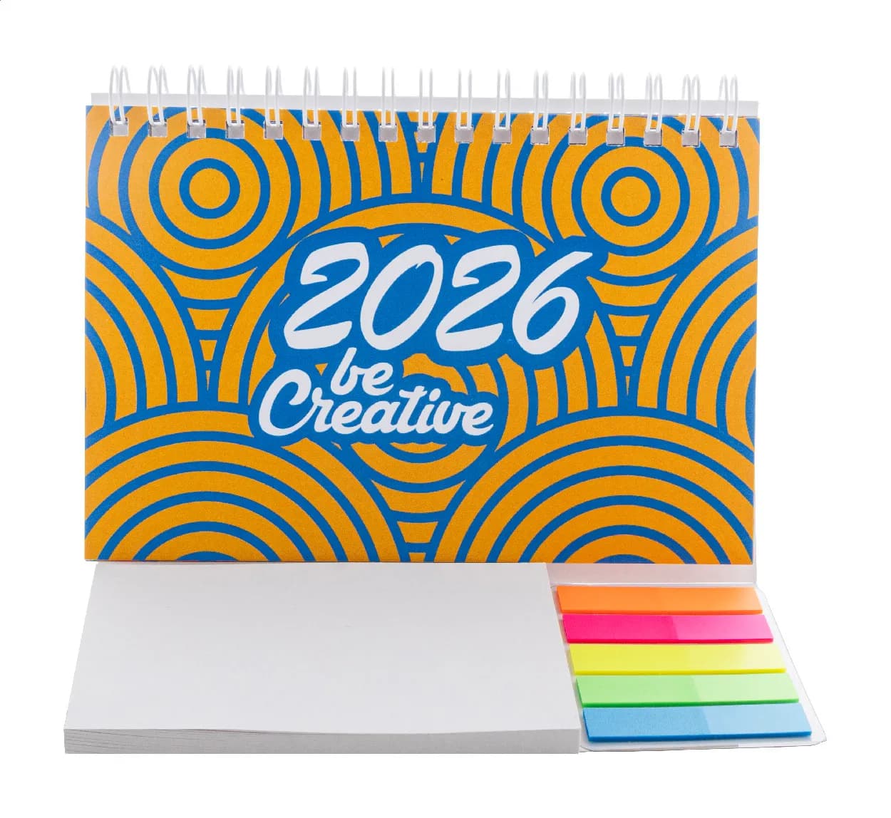 Individueller Tischkalender - CreaDate Combo - weiß