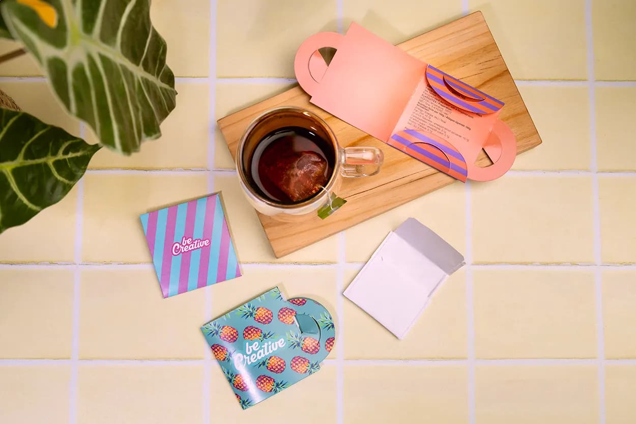 Individueller Teebeutel, Earl Grey - CreaTea Mug - weiß (-A)