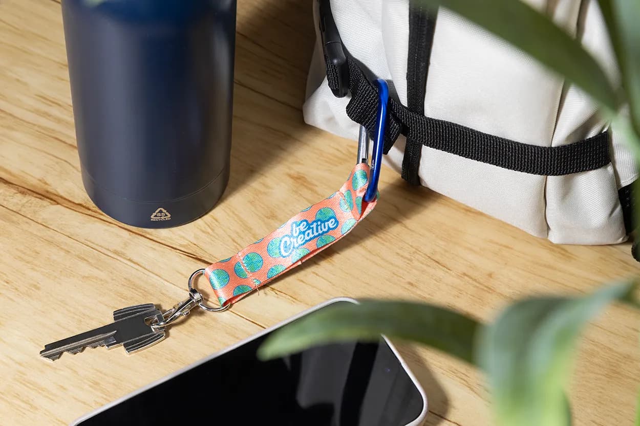 Individueller Schlüsselanhänger - SuboRing Double - blau (-06)