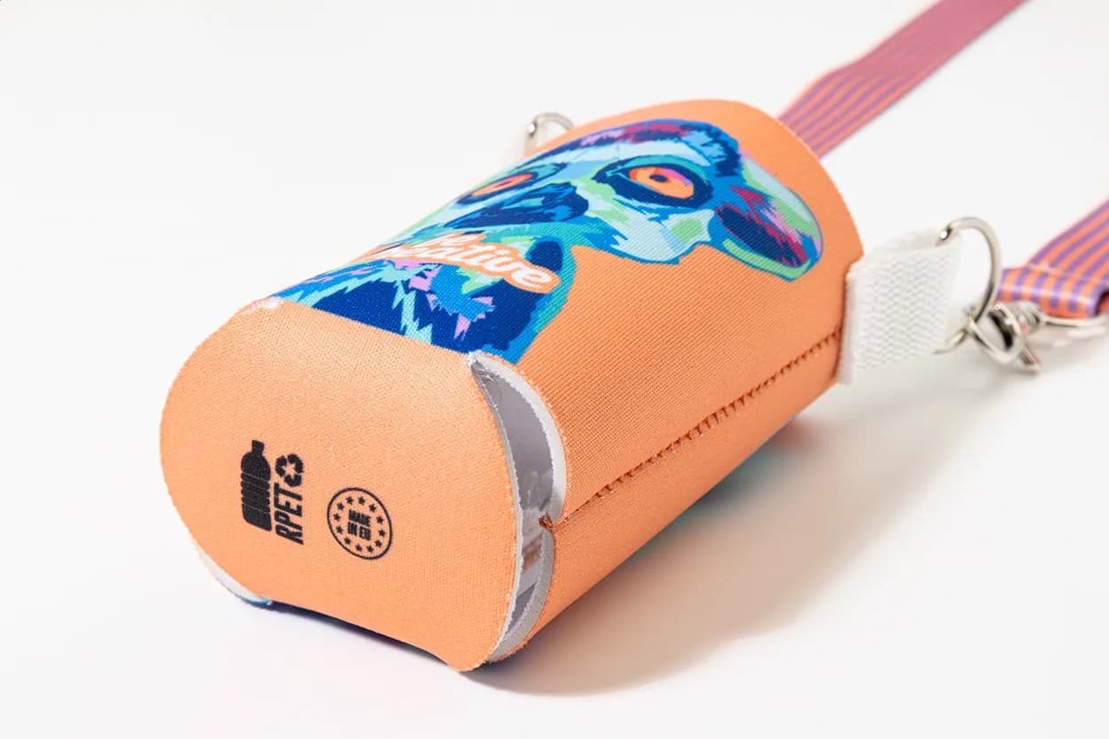 RPET-Dosenkühler, Standardtyp - PrintCan Carry - weiß (-A)