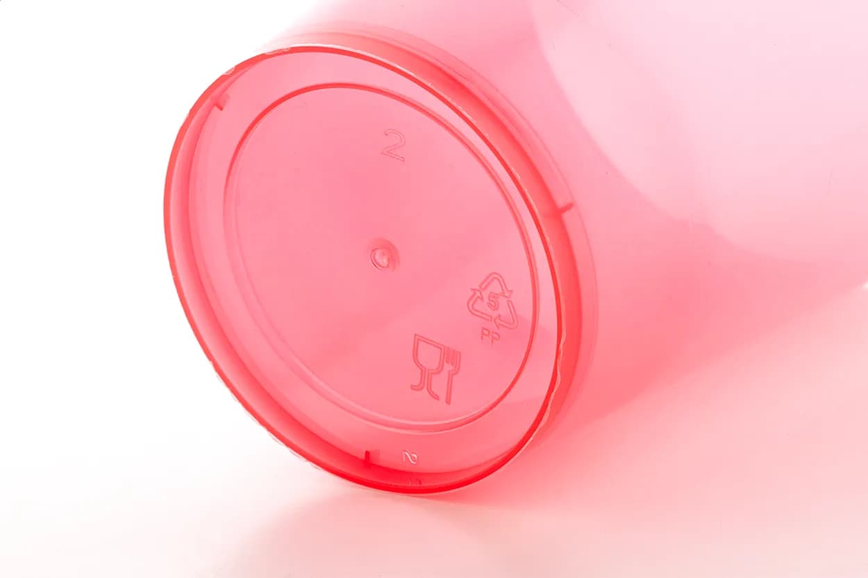 Wiederverwendbarer Event-Becher - Eventus - rot (-05)