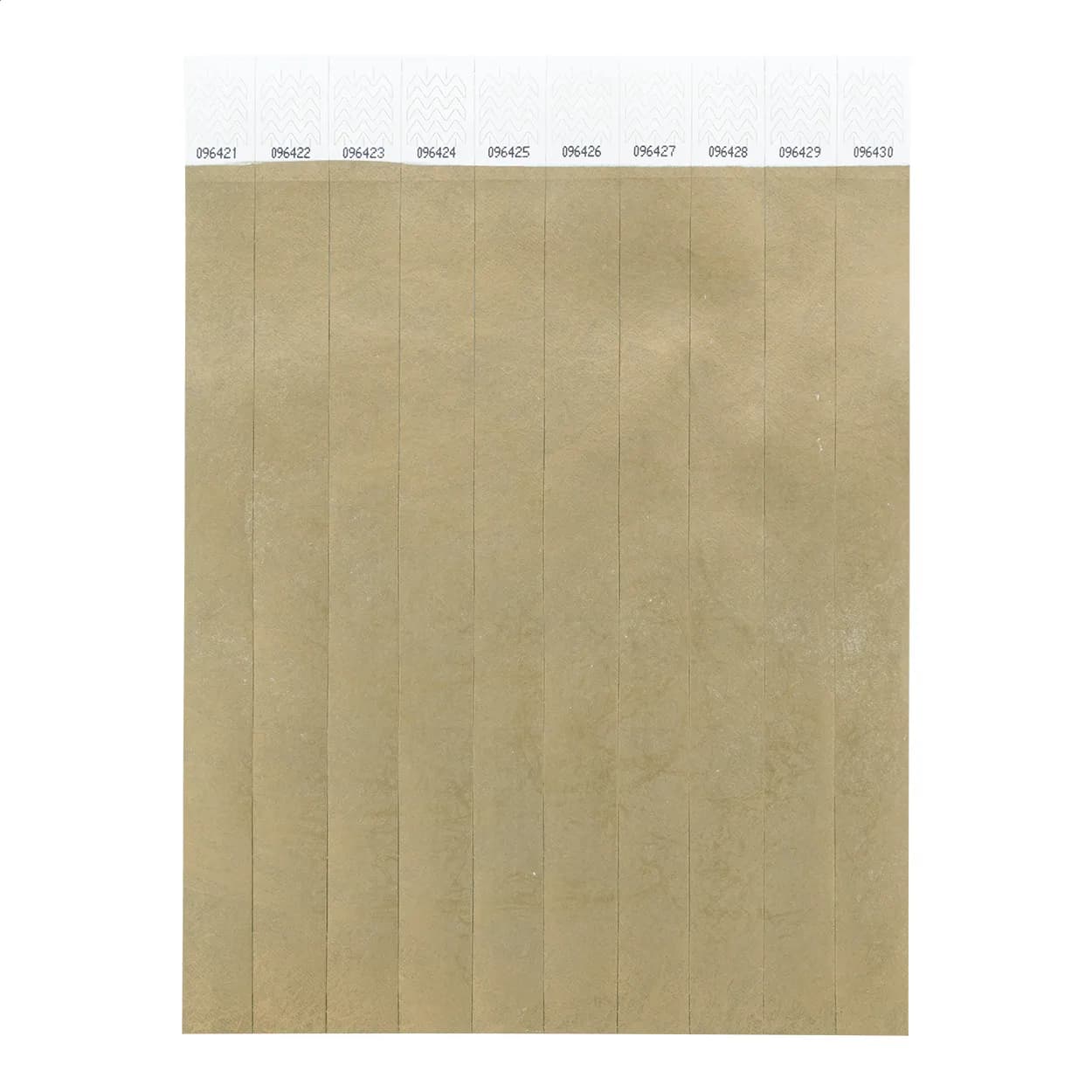 Einlassbänder (10 Stk.) - Wristvek - gold (-98)