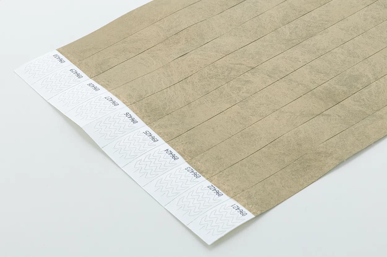 Einlassbänder (10 Stk.) - Wristvek - gold (-98)