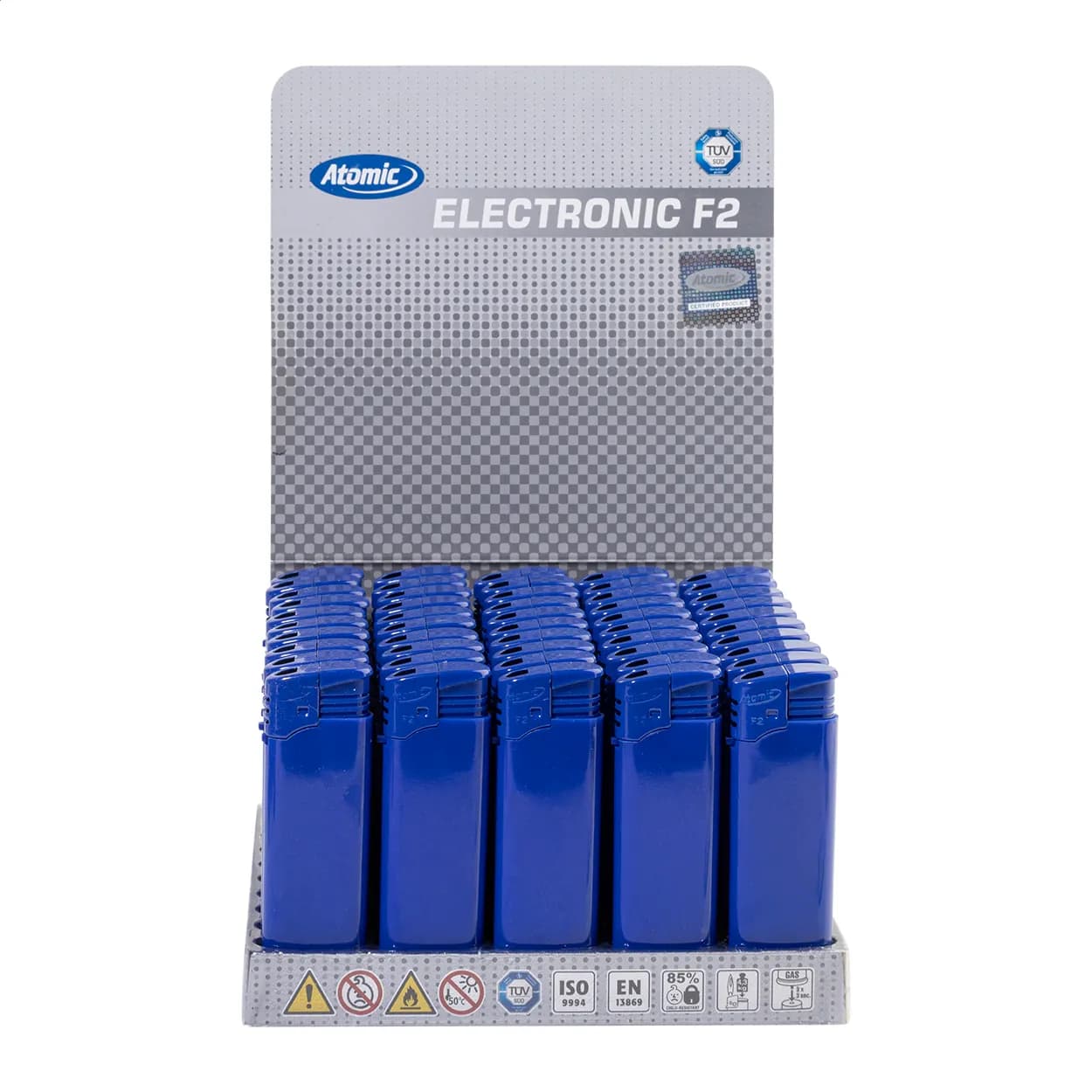 Feuerzeug - F2light - blau (-06)