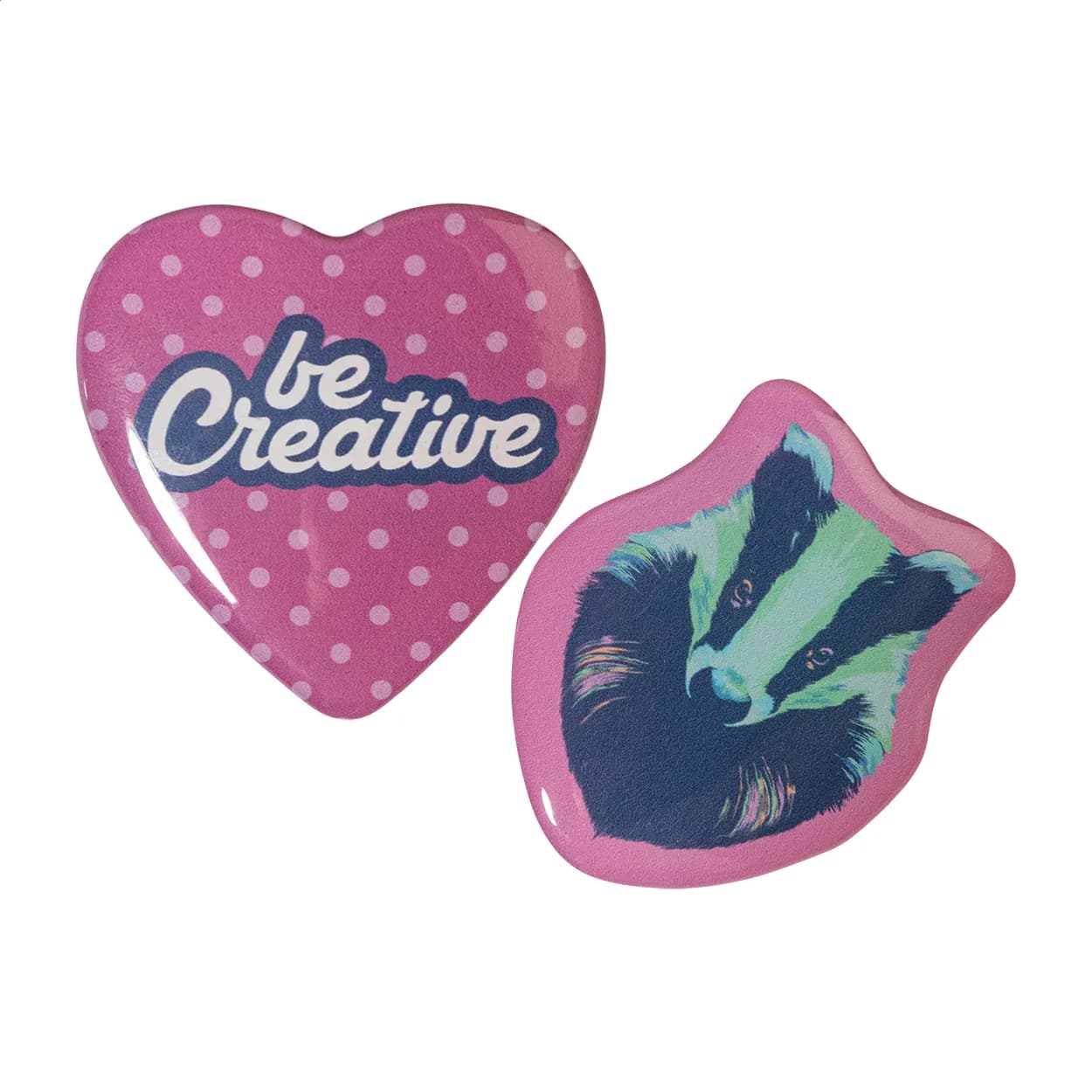 Kühlschrankmagnet in Sonderform - EpoFridgy - weiß