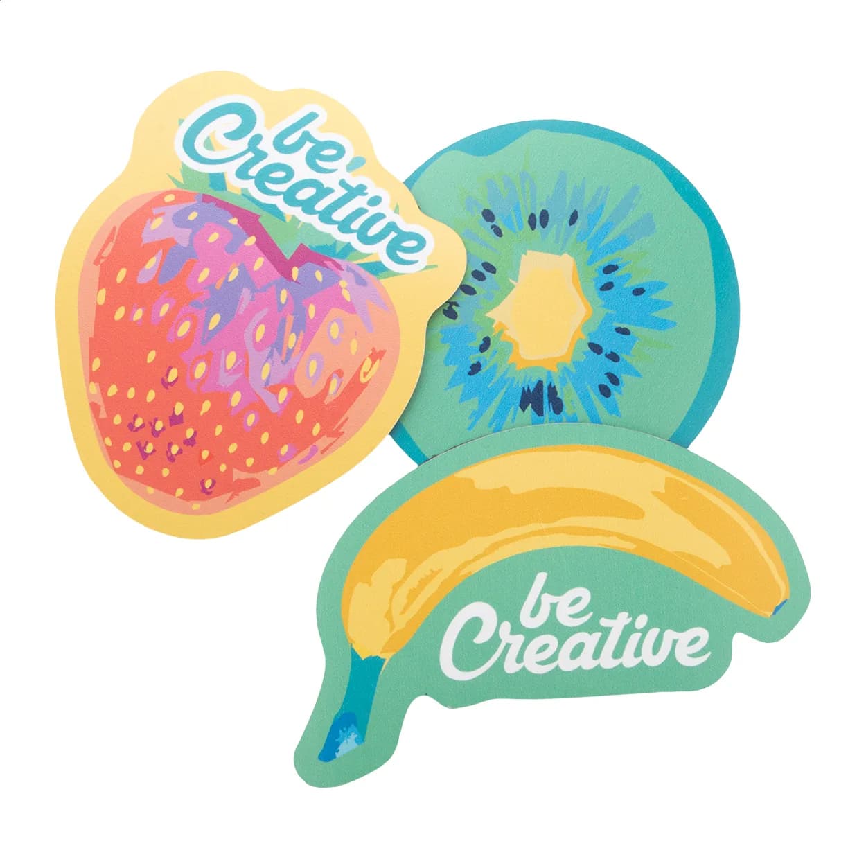 Kühlschrankmagnet in Sonderform - Fridgy - weiß