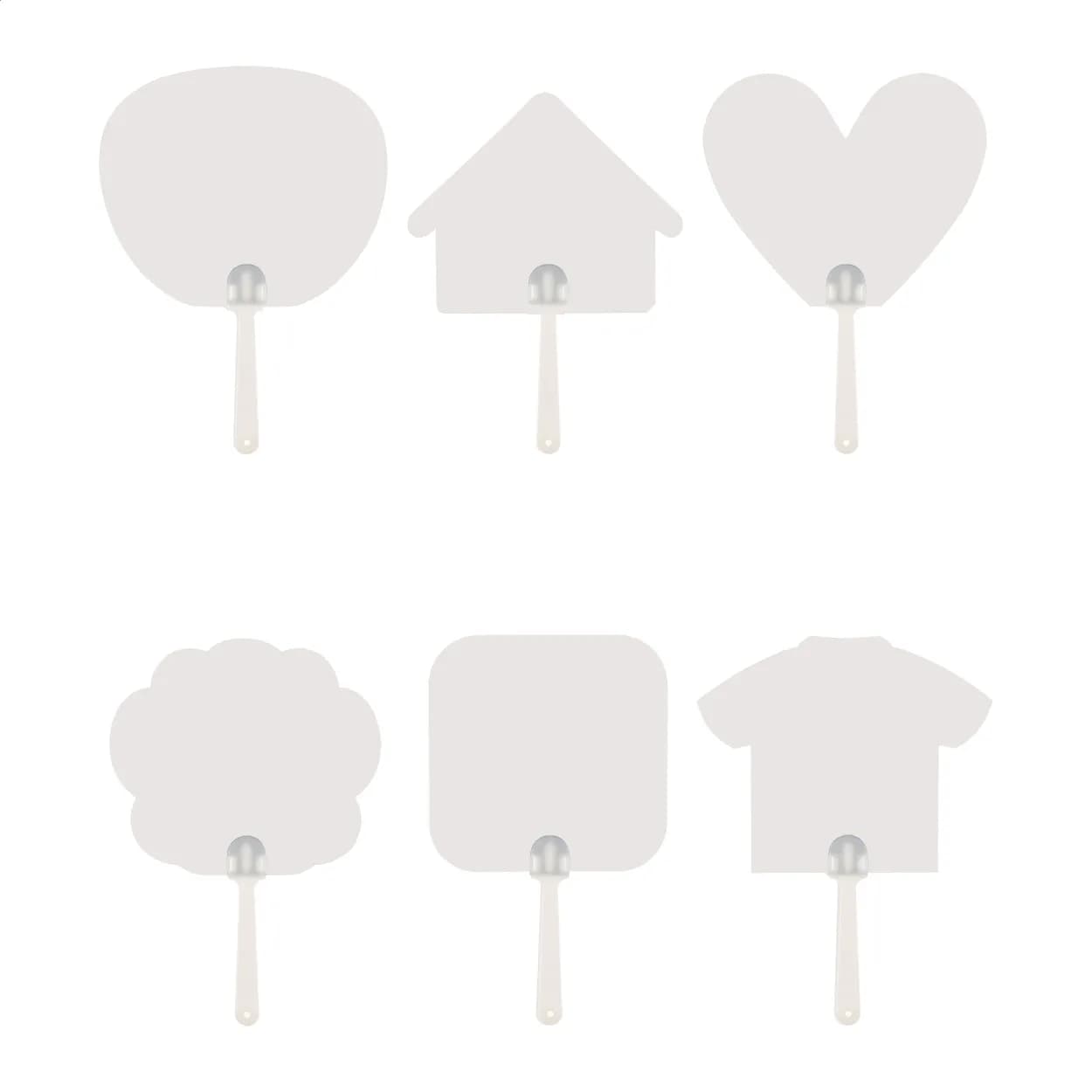 Fächer in Einzelform - Digibreeze - weiß (-01)