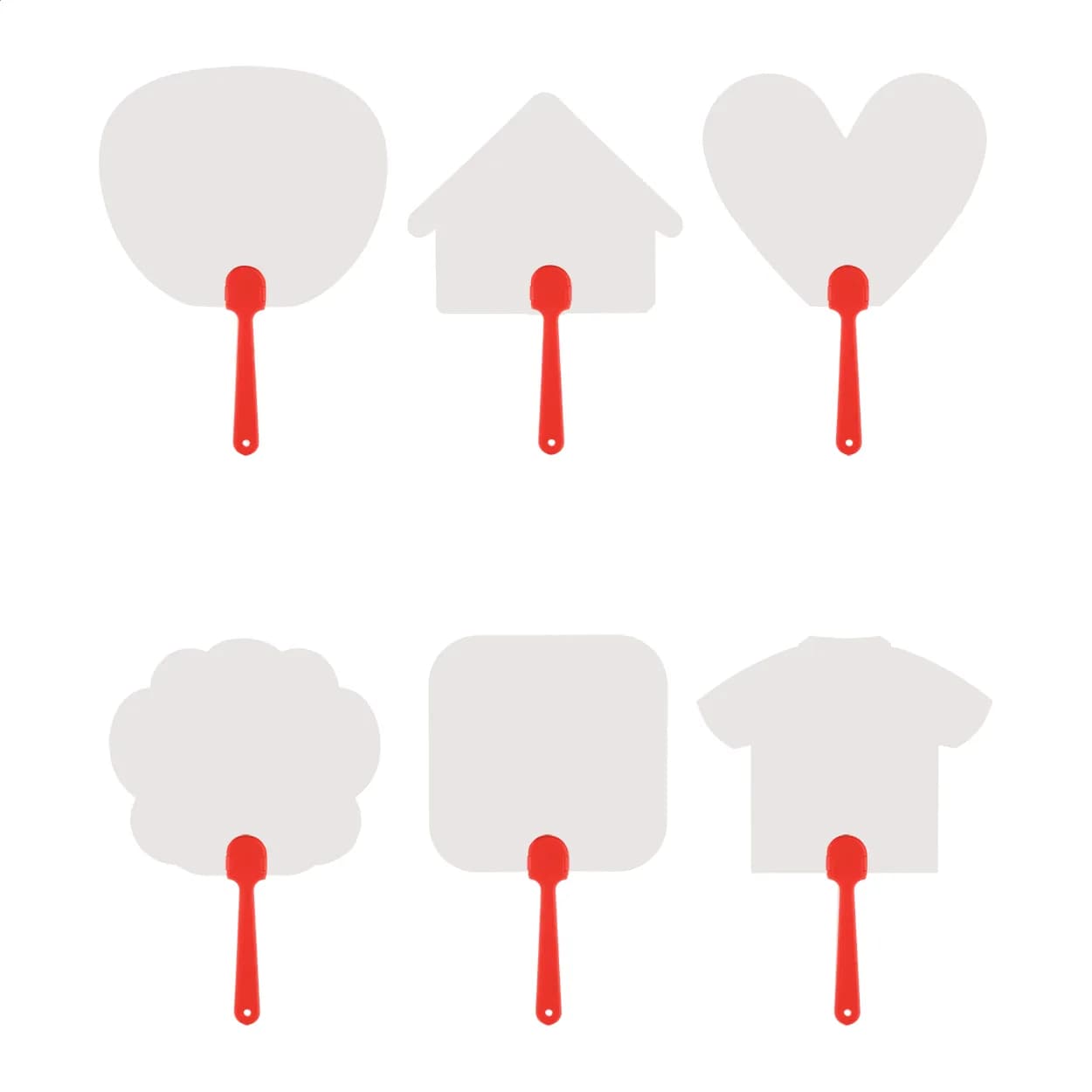 Fächer in Einzelform - Digibreeze - rot (-05)