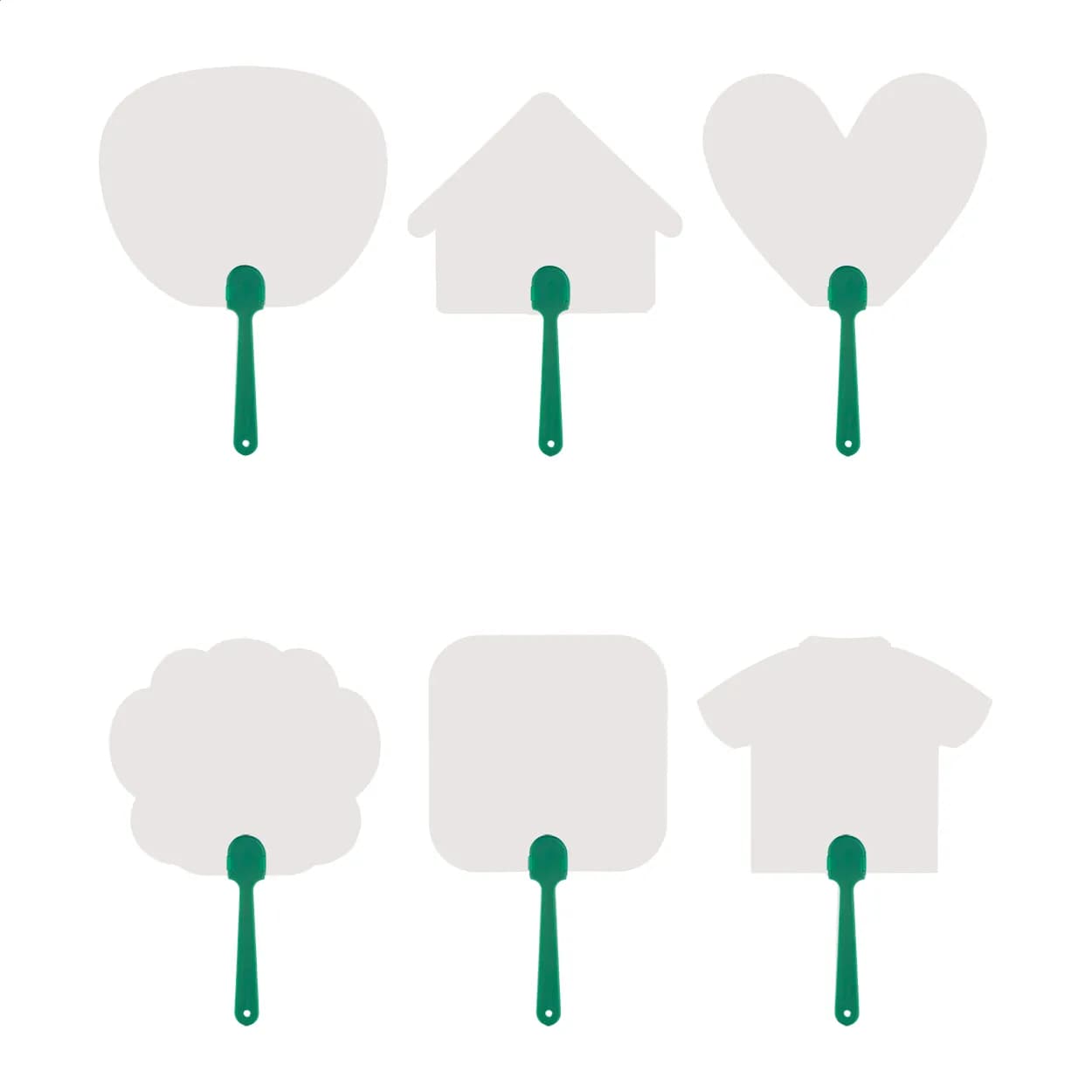 Fächer in Einzelform - Digibreeze - grün (-07)