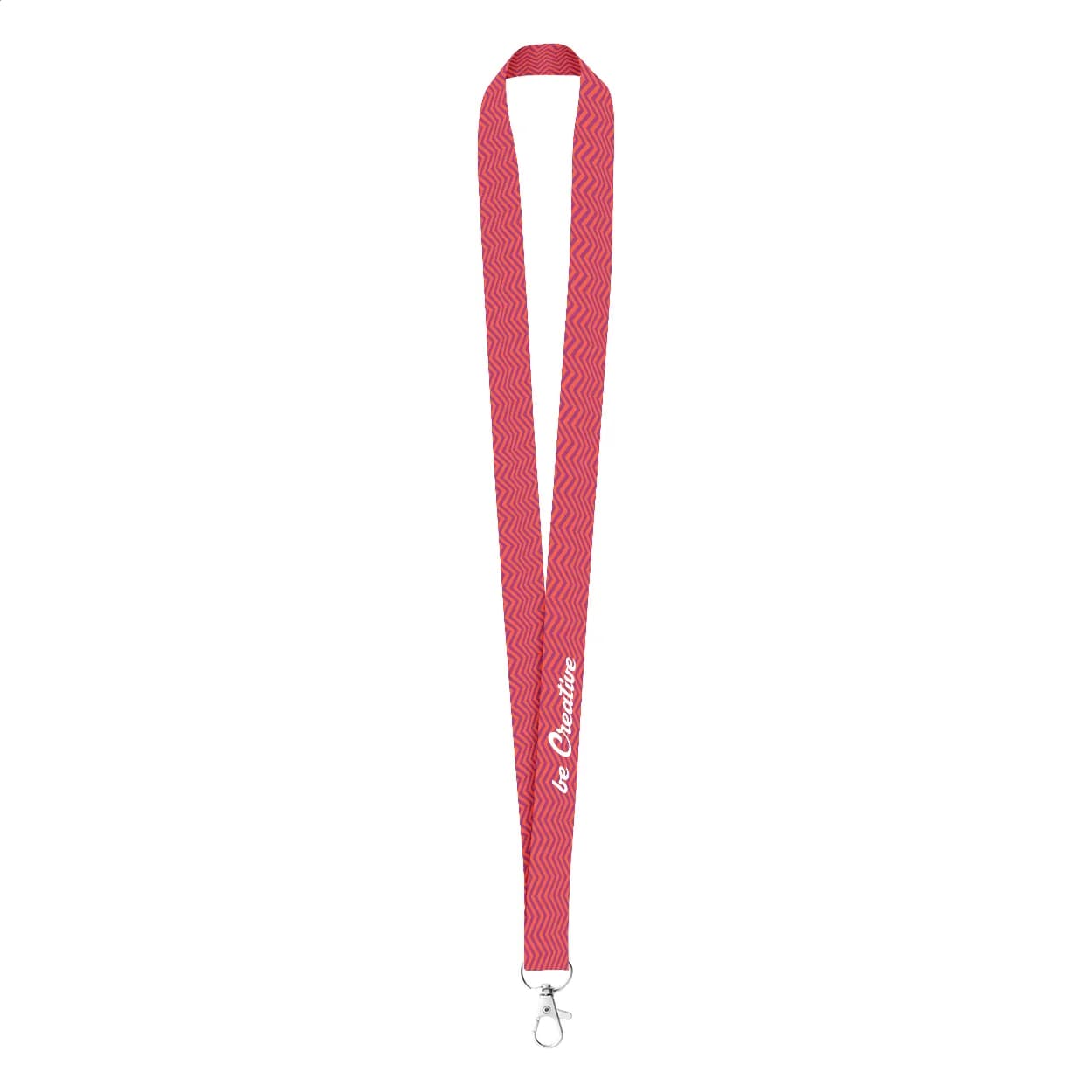 Lanyard mit Sublimationsdruck - Subyard A - weiß
