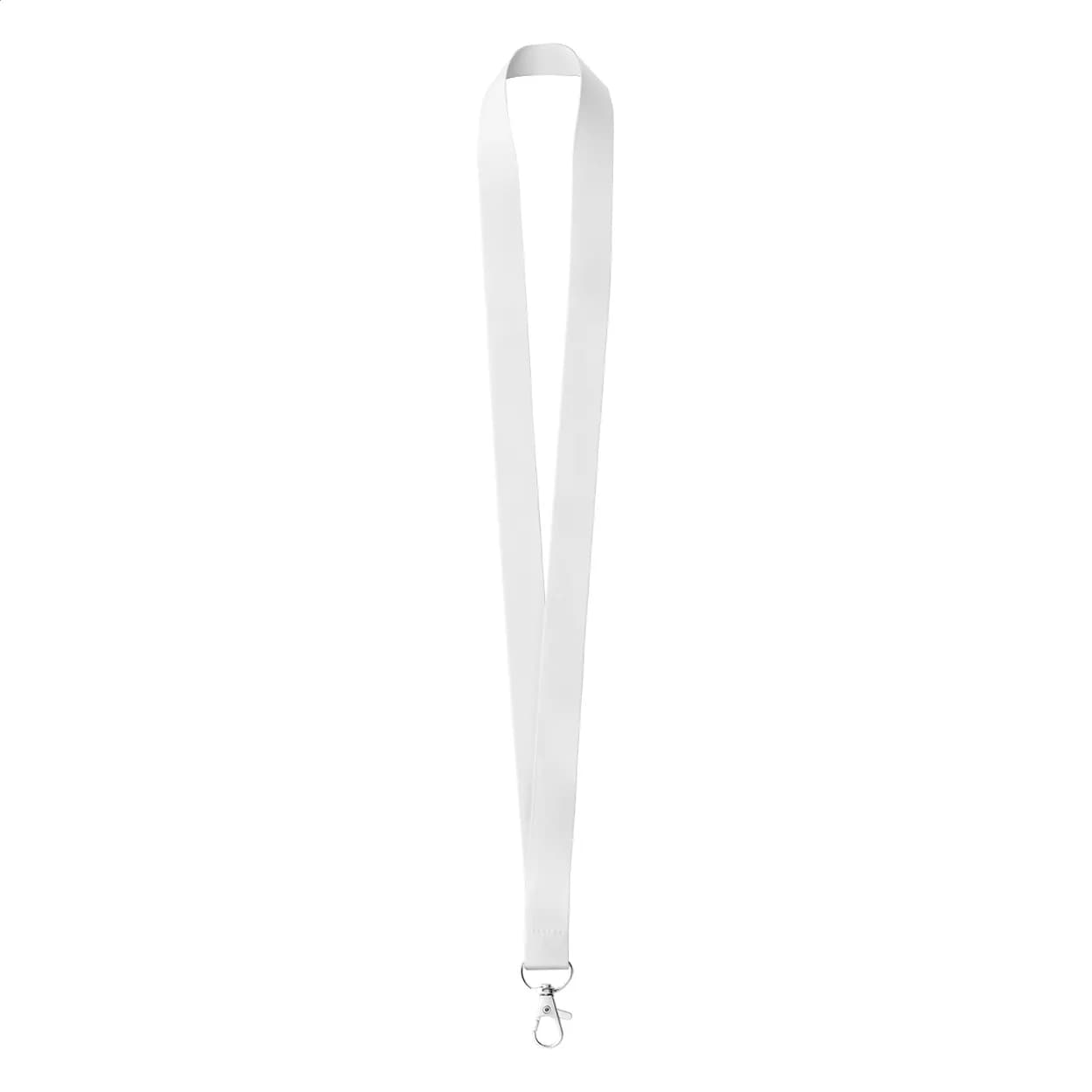 Lanyard mit Sublimationsdruck - Subyard A - weiß