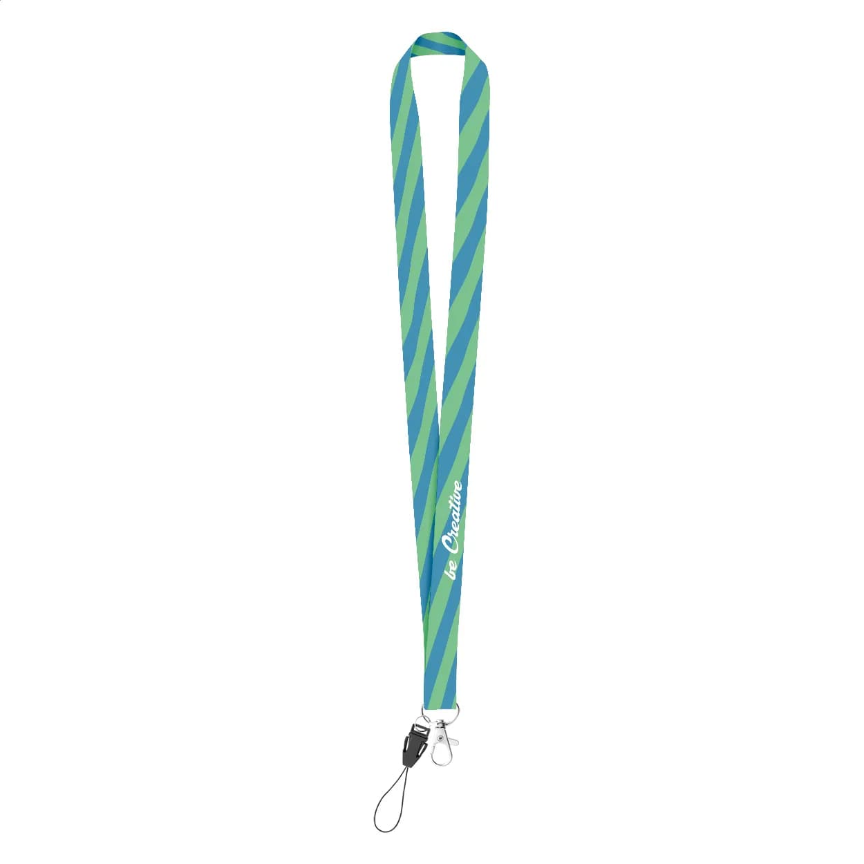 Lanyard mit Sublimationsdruck - Subyard B - weiß