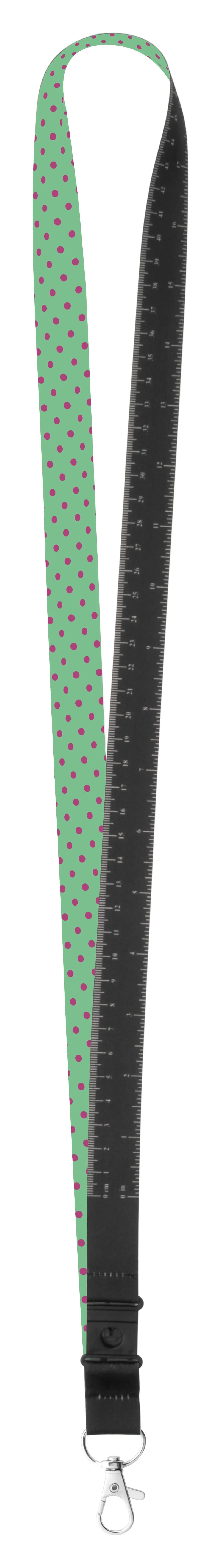 Lanyard mit Sublimationsdruck - Subyard E - weiß