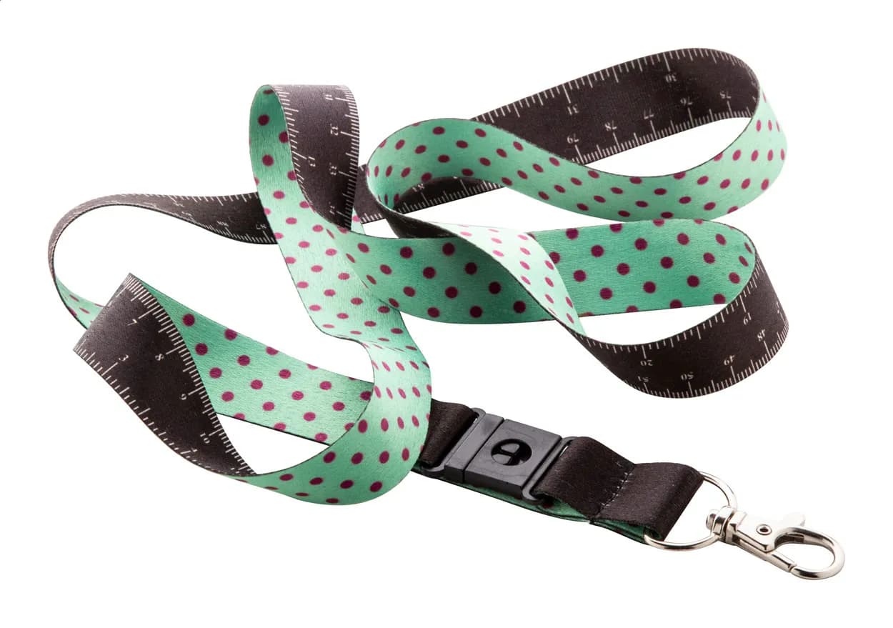 Lanyard mit Sublimationsdruck - Subyard E - weiß