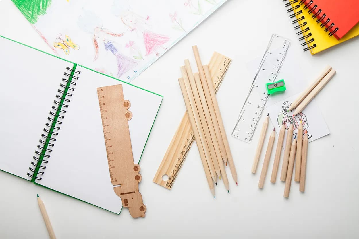 Buntstift-Set - Dragon - natur