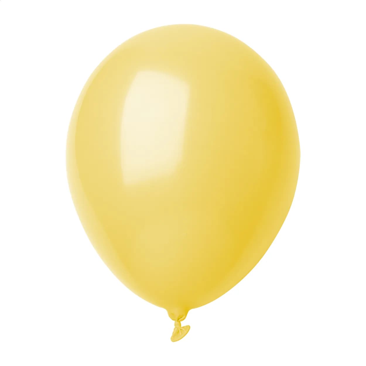 Luftballon, pastell - CreaBalloon - gelb (-02)
