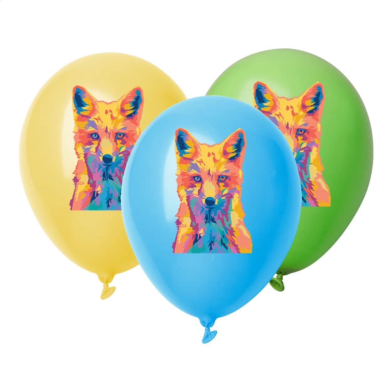 Luftballon, pastell - CreaBalloon - mehrfarbig