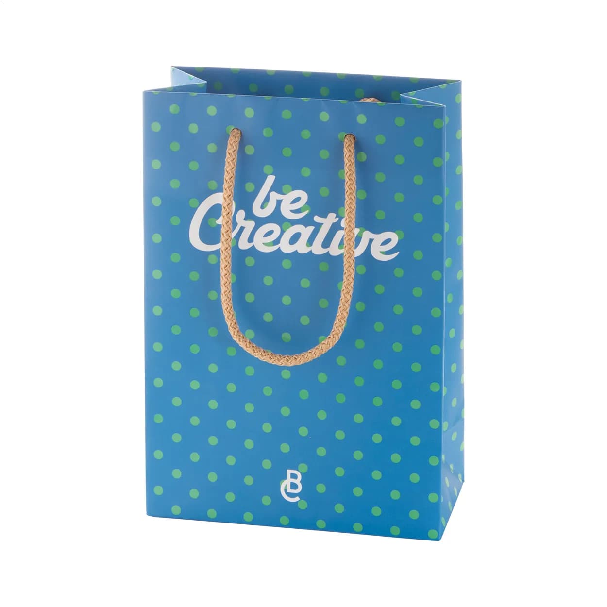 Papiertasche, klein - CreaShop S - weiß